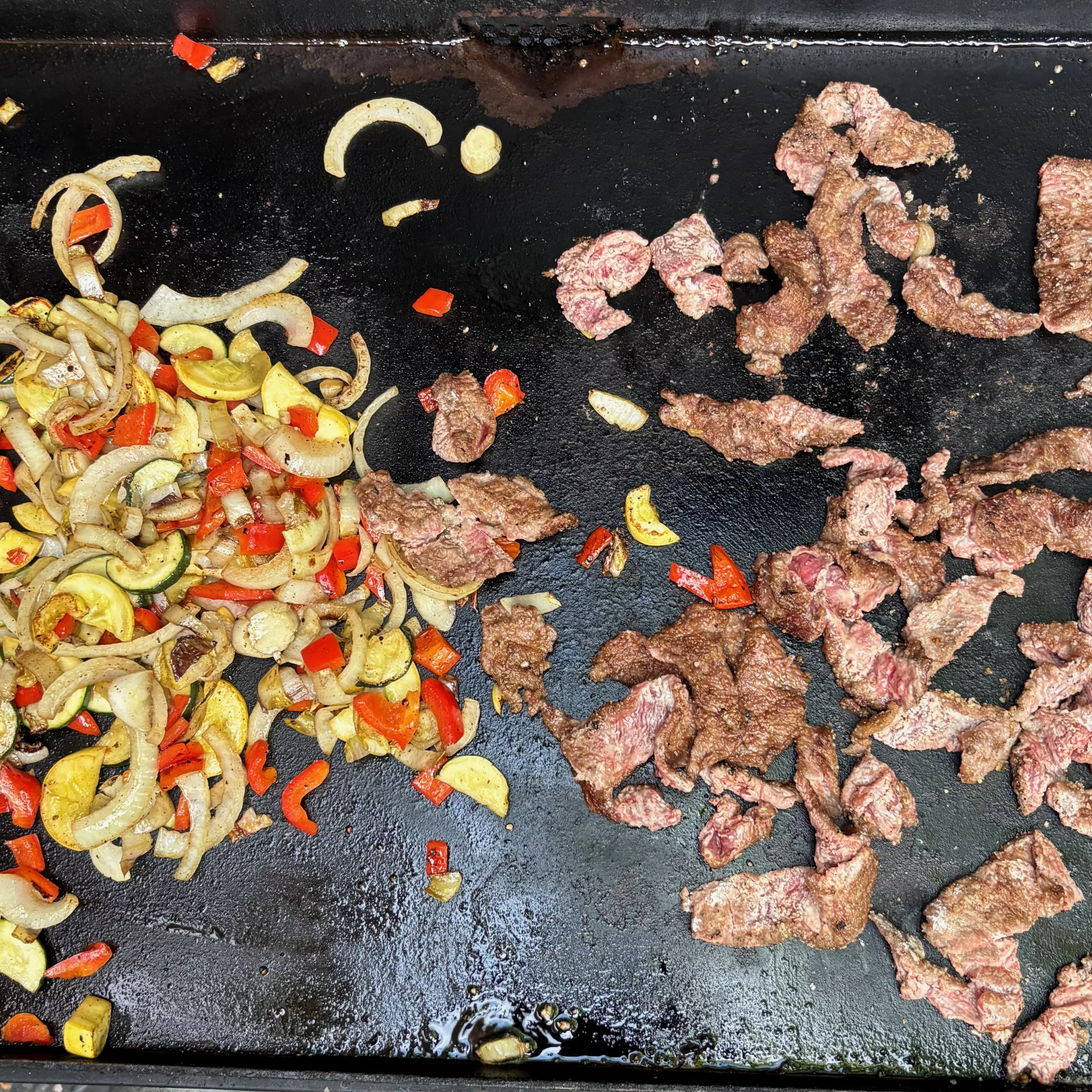 Quick-cook vegetables added to the mix